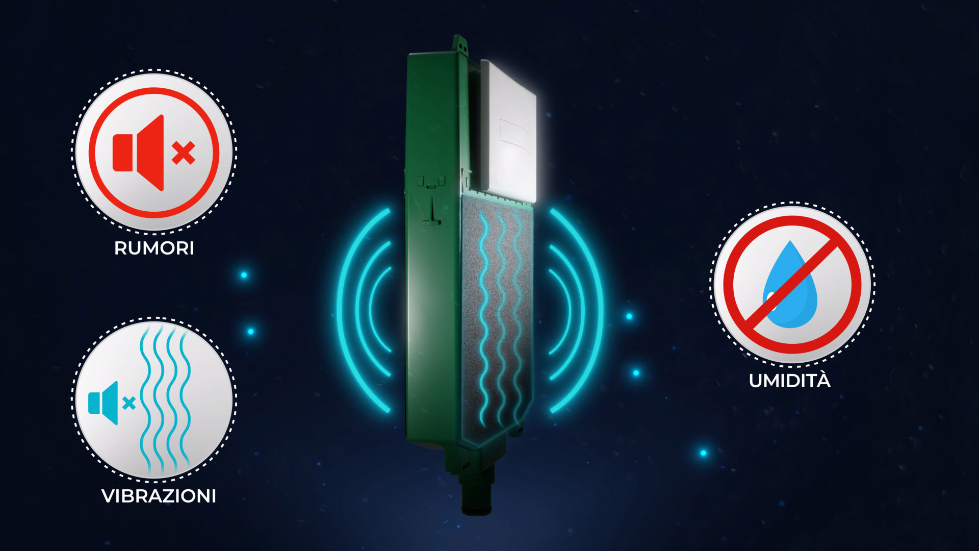 Animazione 3D in Ambito industriale: Cassetta incasso bagno indistruttibile e innovativa