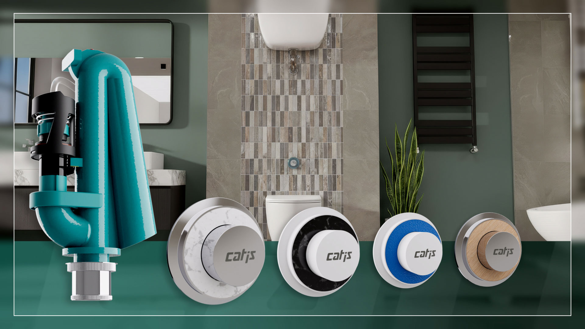 Video 3D per Prodotto Tecnico: Sistema di Dosaggio del Flusso d'Acqua nella Vaschetta